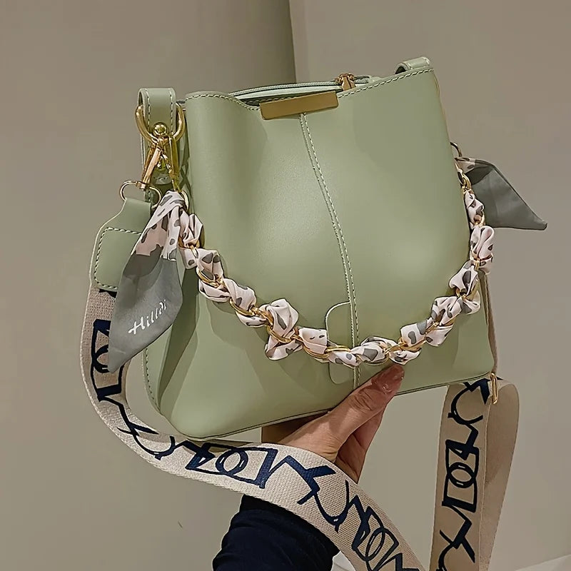 Elegant Women's Bucket Shoulder Bag