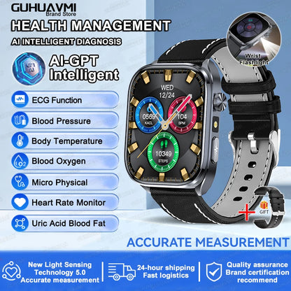 2025 Smartwatch ECG Heart Health Monitor
