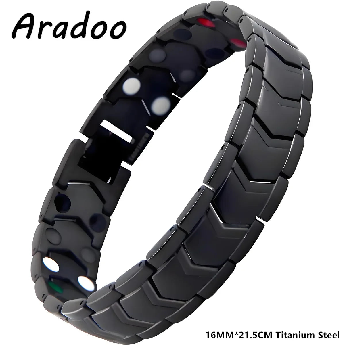 Titanium Steel Magnetic Bracelet for Men - ARADOO