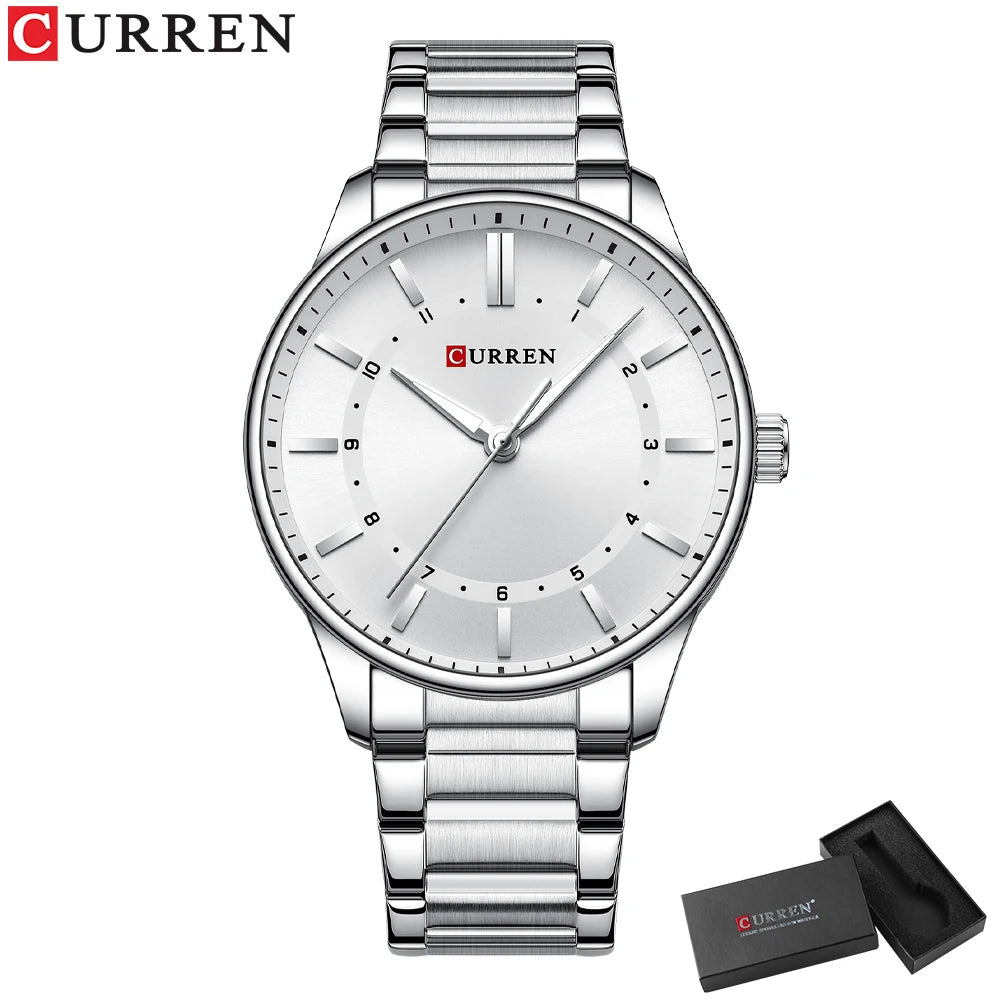 CURREN Men's Luxury Luminous Quartz Watch
