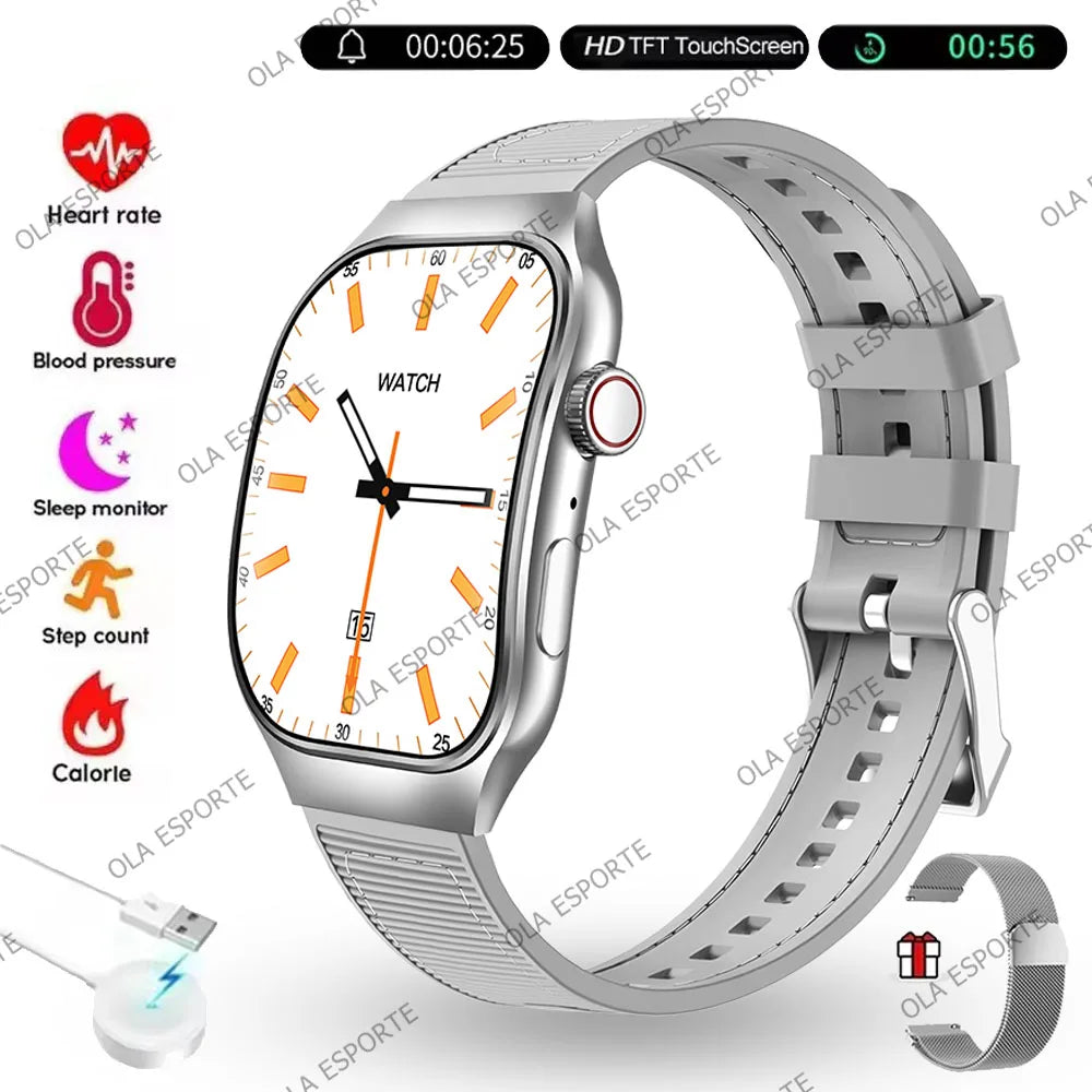 Bluetooth Smartwatch 2.01" HD Curved Screen