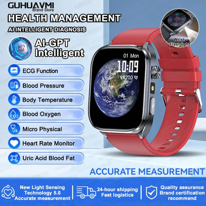 2025 Smartwatch ECG Heart Health Monitor