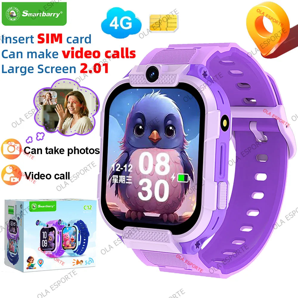 Kids Smartwatch with GPS & 4G Video Call
