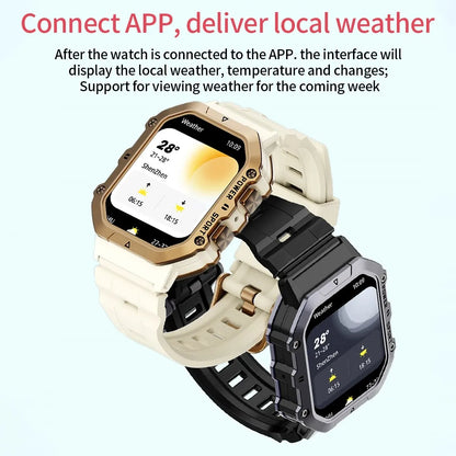 Amoled relógio inteligente 1.65 Polegada 100 + modos esportivos bluetooth chamada smartwatch monitoramento de freqüência cardíaca ip68 à prova dip68 água relógio de fitness