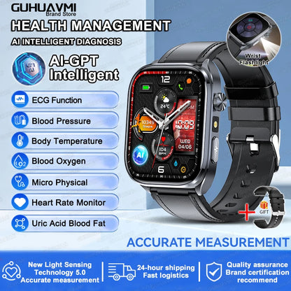 2025 Smartwatch ECG Heart Health Monitor