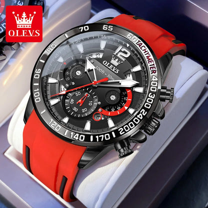 OLEVS 9936 Men's Multifunctional Sports Watch - Waterproof & Luminous