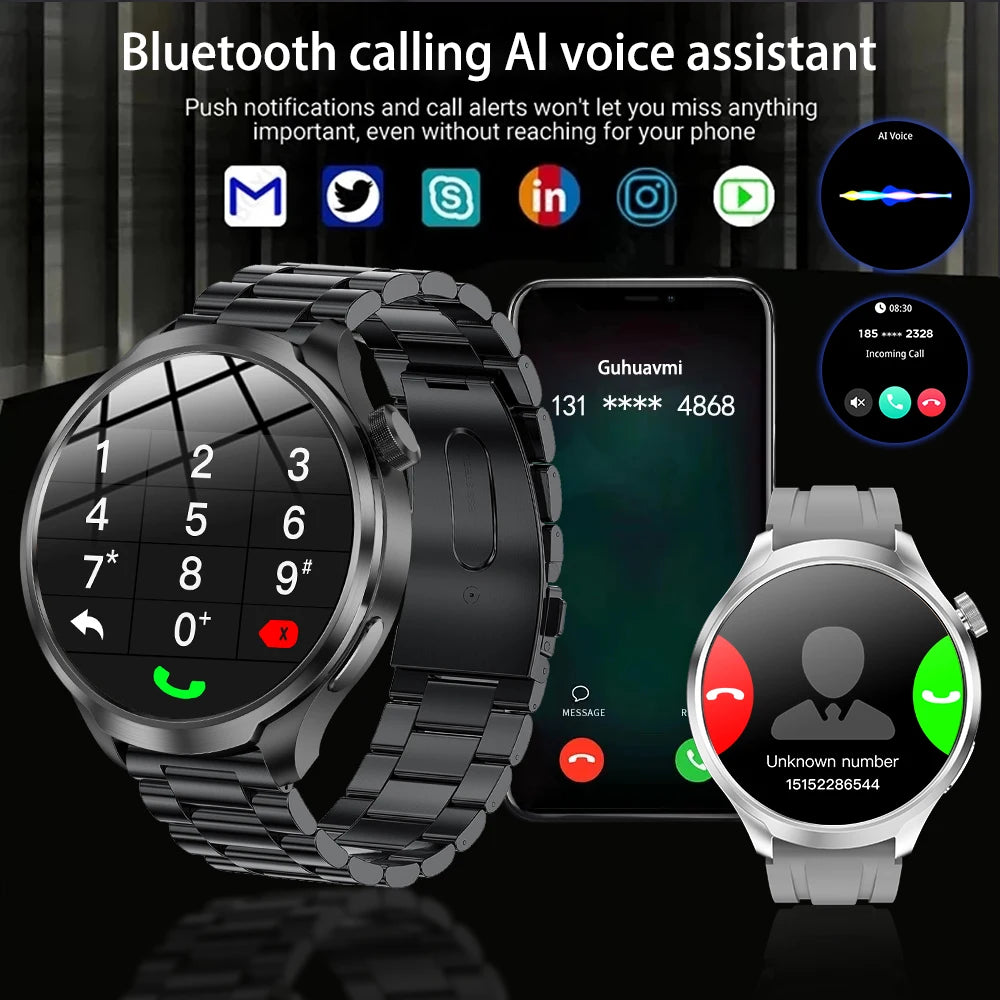 GT5 Pro Smart Watch - AMOLED Screen, NFC, IP68