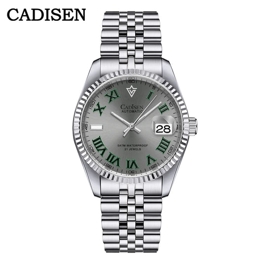 CADISEN 38MM Luxury Automatic Mechanical Watch