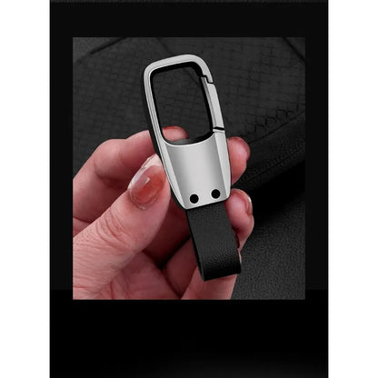 Chaveiro de couro genuíno com logotipo personalizado, chaveiro em branco com gravação a laser para carro, couro de vaca de alta qualidade, chaveiro personalizado