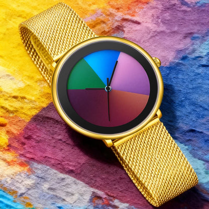 LIGE Elegant Rose Gold Quartz Women's Watch