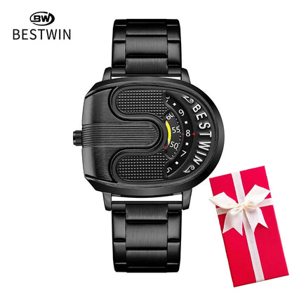 Luxury Men's Gold Quartz Sports Watch