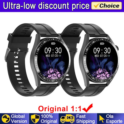 Smart Watch Men Watch 5 Pro AMOLED 360*360 HD Screen Bluetooth Call GPS NFC Heart Rate Monitor SmartWatches 2025 New for Android