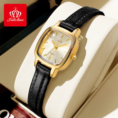 Elegant Quartz Women's Watch - Waterproof & Luminous