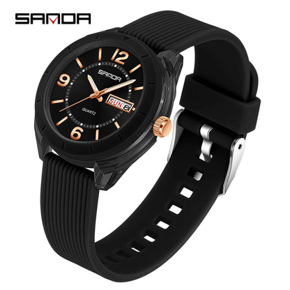 SANDA Women's Quartz Waterproof Luxury Watch