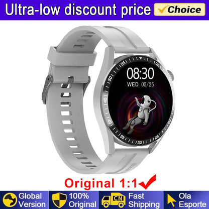 Smart Watch Men Watch 5 Pro AMOLED 360*360 HD Screen Bluetooth Call GPS NFC Heart Rate Monitor SmartWatches 2025 New for Android