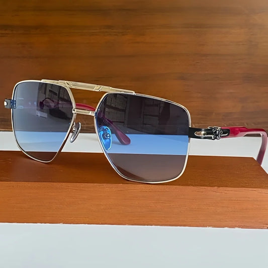 2025 New Irregular Polygonal Pilot Fashion Sun Glasses UV400 Brand Design High Quality Outdoor Driving Men's Women's Sunglasses