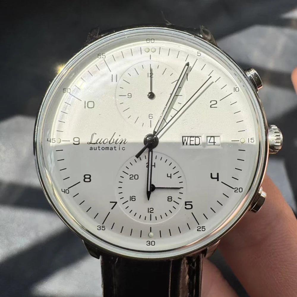 Moda masculina relógios mecânicos negócios relógio de pulso automático aço inoxidável luminoso designer relógio reojes de hombre novo 2023