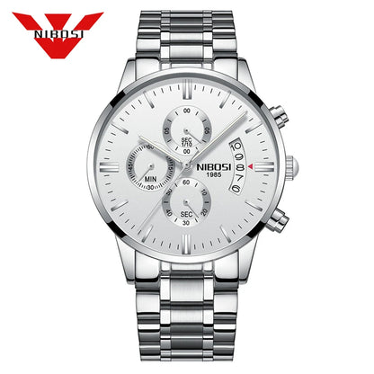 Nibosi Luxury Men's Quartz Watch - Elegant & Durable