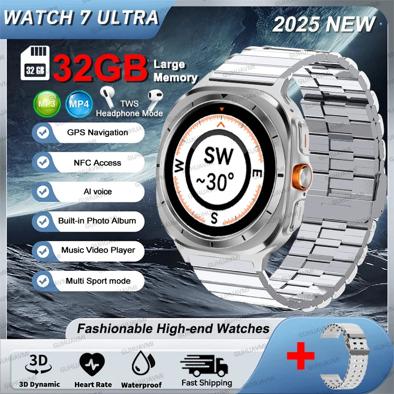 Watch 7 Ultra Smartwatch with 32GB Memory