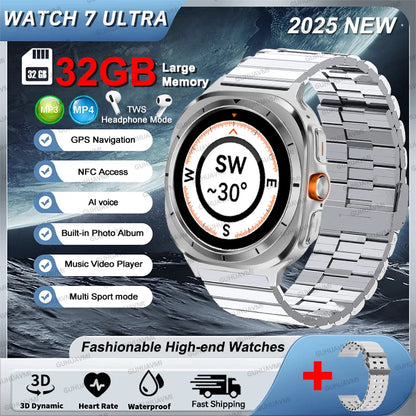 Watch 7 Ultra Smartwatch with 32GB Memory