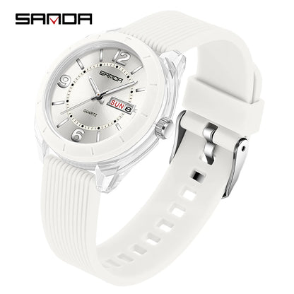 SANDA Women's Quartz Waterproof Luxury Watch