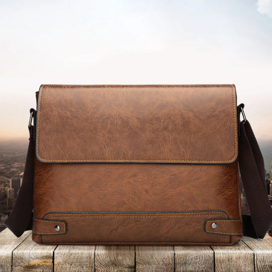 Bolsa de ombro, bolsa crossbody masculina, bolsa de negócios, grande capacidade, para viagens de negócios e trabalho