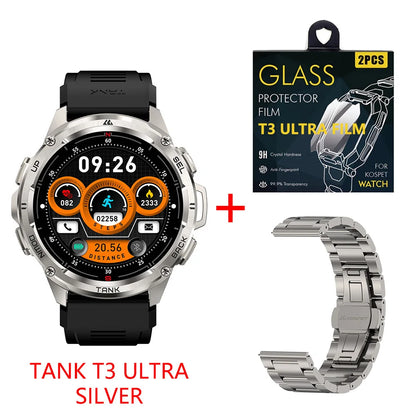 KOSPET TANK T3 Ultra GPS Smartwatch for Men