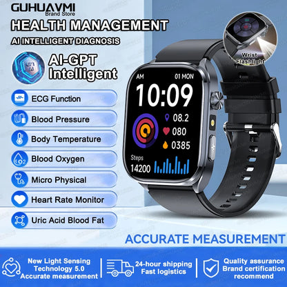 2025 Smartwatch ECG Heart Health Monitor