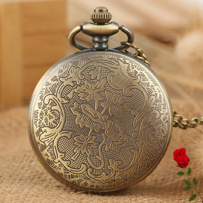 Relógios de bolso vintage para homens e mulheres, pingentes do pequeno príncipe da moda, colares, relógios de parede de quartzo, presentes de feriado
