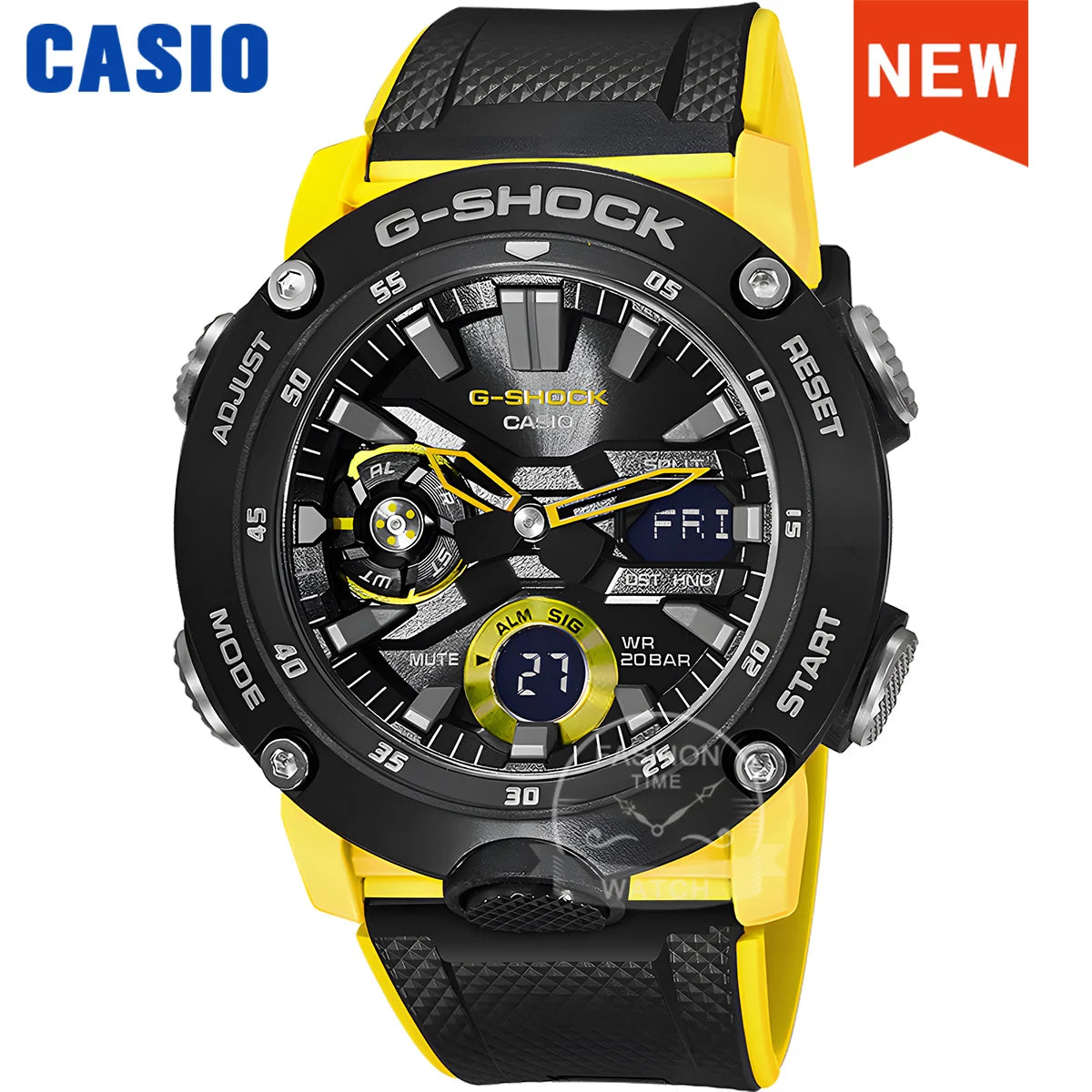Casio G-Shock Octagonal Men's Watch - Dual Display
