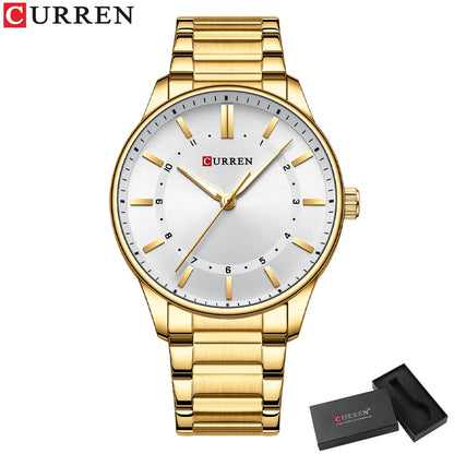 CURREN Men's Luxury Luminous Quartz Watch