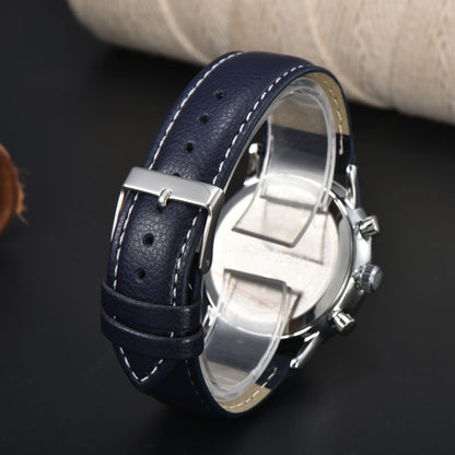 New Fashion Zeppelin Luxury Date Brand Watch Multi Functional Chronograph Classic Retro Business Men's Watch
