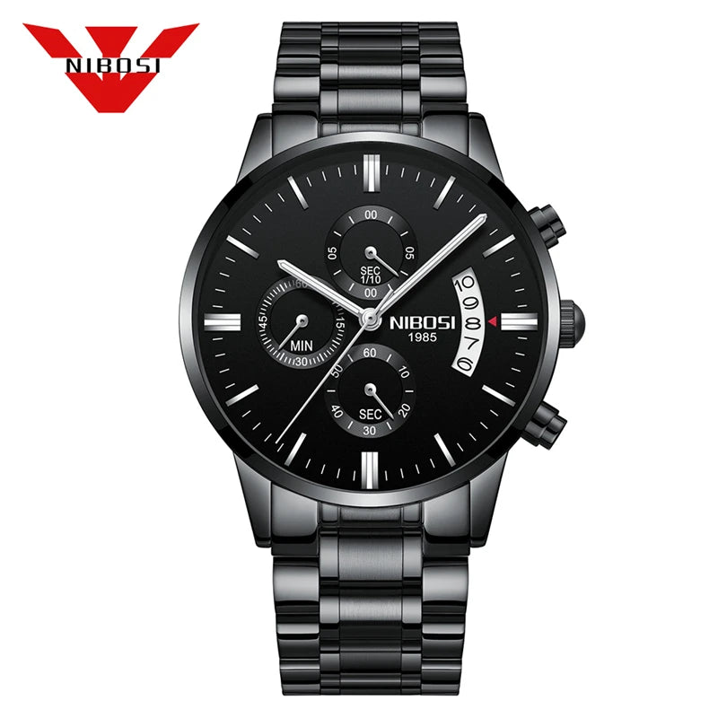 Luxury Nibosi Men's Quartz Watch - Fashion & Function