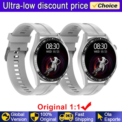 Smart Watch Men Watch 5 Pro AMOLED 360*360 HD Screen Bluetooth Call GPS NFC Heart Rate Monitor SmartWatches 2025 New for Android