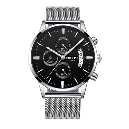Nibosi Luxury Men's Quartz Watch - Elegant & Durable