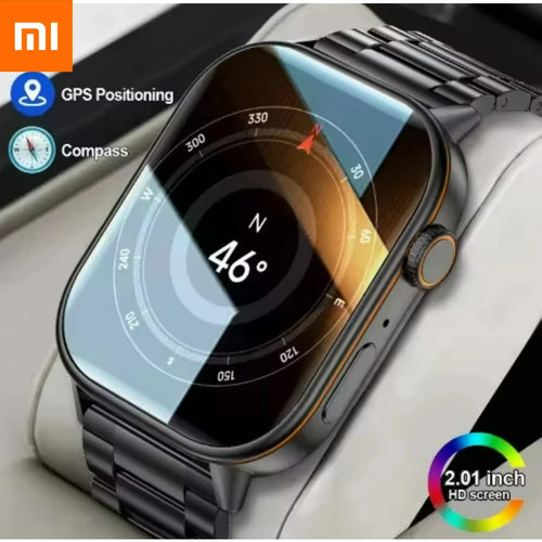 Xiaomi 2026 embutido 6 estrelas posição gps relógio inteligente feminino 2.01 ''amoled tela hd ip68 à prova dip68 água pulseiras esportivas ladie