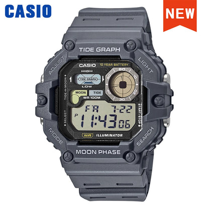 Casio WS-1700 Military Sports Watch - 10-Year Battery