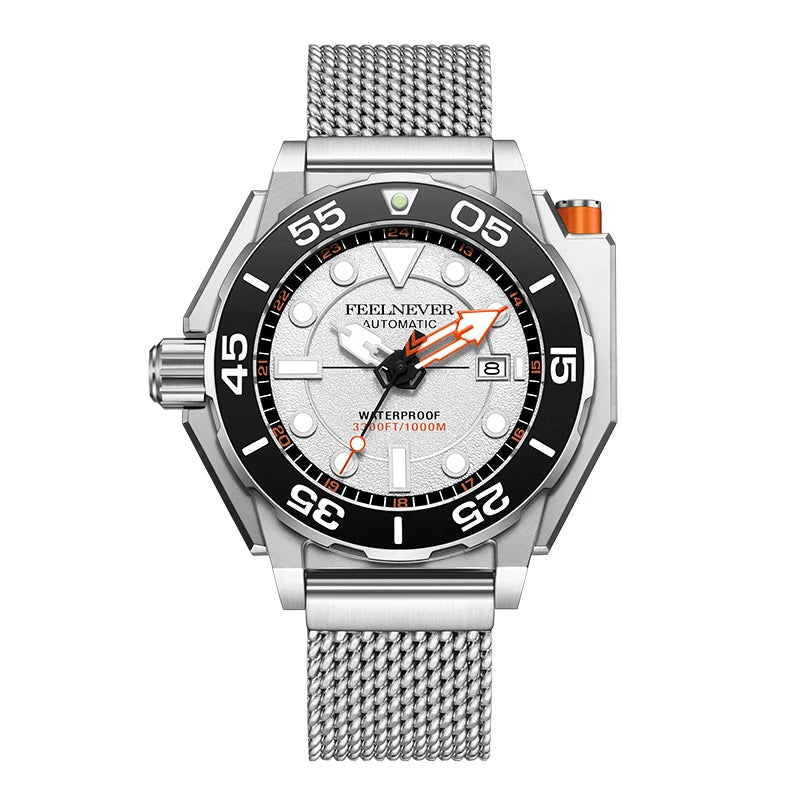 FeelNever Luxury Automatic Men's Watch - Waterproof & Stylish