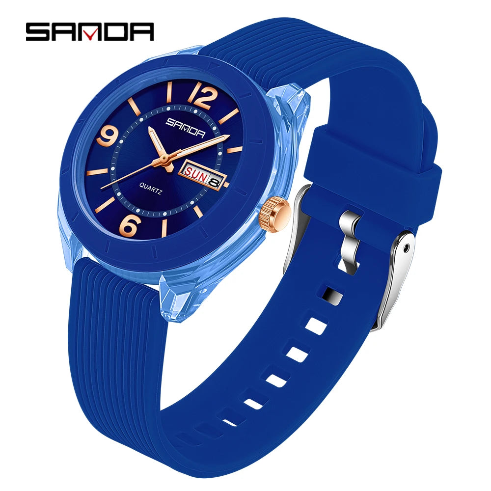 SANDA Women's Quartz Waterproof Luxury Watch