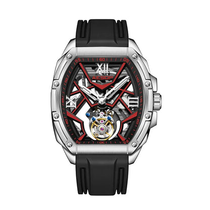 Aesop Tourbillon Skeleton Sapphire Men's Mechanical Watch