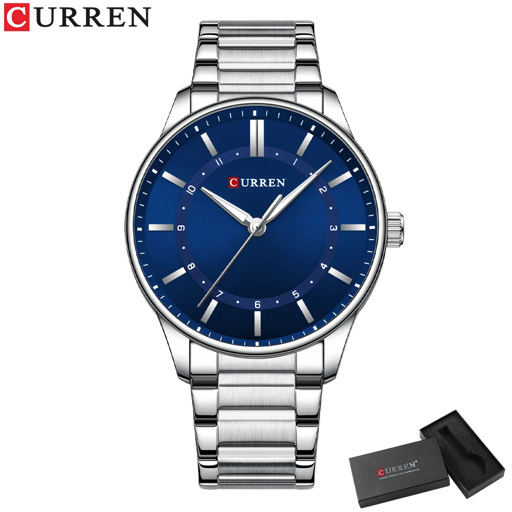 CURREN Men's Luxury Luminous Quartz Watch