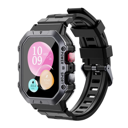 1.65" AMOLED Smartwatch - 100+ Sports Modes & Bluetooth Calls