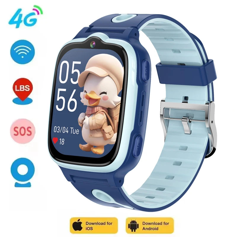 Smartwatch Kids GPS SOS Waterproof Video Call