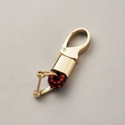 Custom Leather Logo Keychain with Laser Engraving