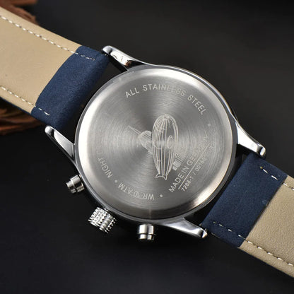 Fashion Zeppelin Airship Men's Retro Business Leisure Men's Watch Fashion Watch 2 Colors