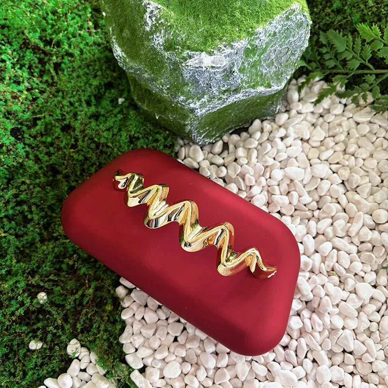 Elegant Velvet Evening Clutch for Women