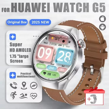 G5 Plus Smartwatch 1.75" AMOLED GPS Heart Rate