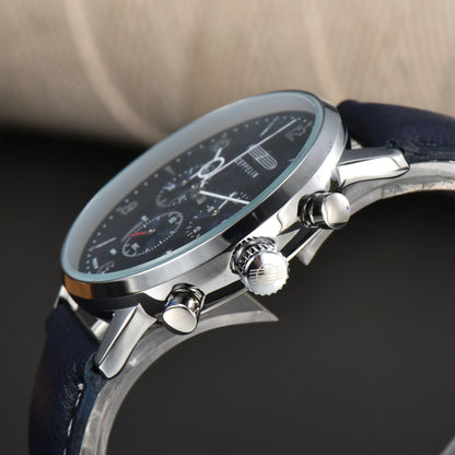 New Fashion Zeppelin Luxury Date Brand Watch Multi Functional Chronograph Classic Retro Business Men's Watch