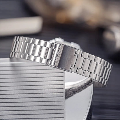 Casio relógios para homens de luxo clássico led digital quartzo homem relógio à prova dwaterproof água reserva energia alarme cronômetro relógios aço inoxidável