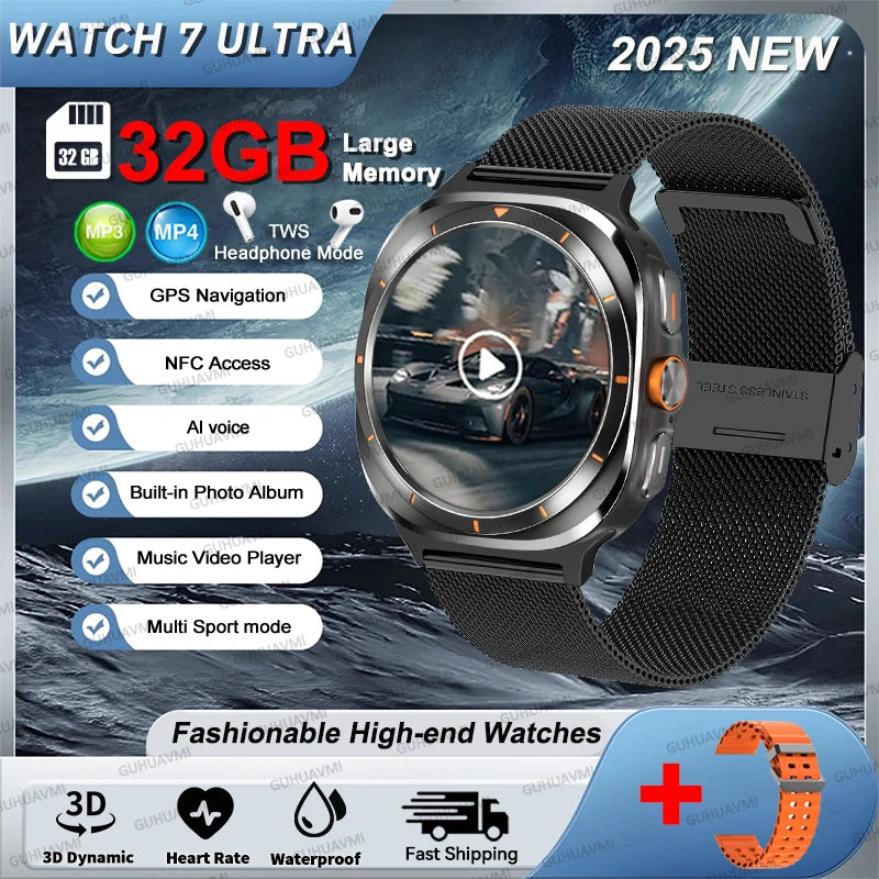 Watch 7 Ultra Smartwatch with 32GB Memory